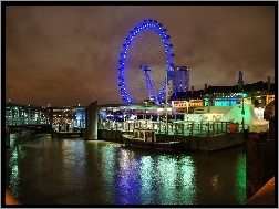 Panorama, london Eye, Londyn